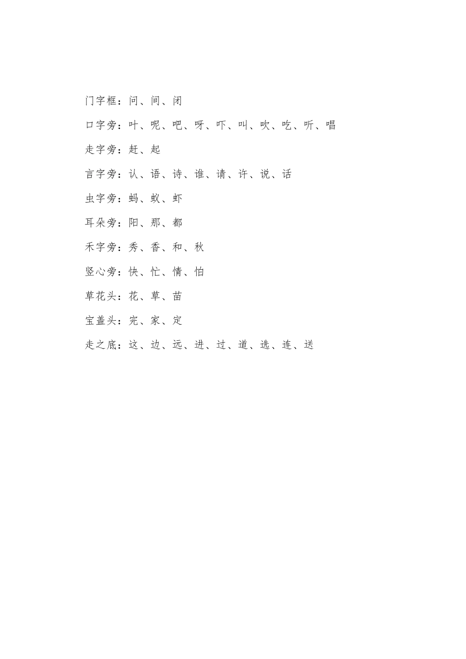 2025年一年级语文知识点总结归纳_第3页