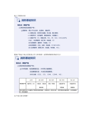 2025年一级消防工程师培训课程—消防基础知识重点难点考点内容总结