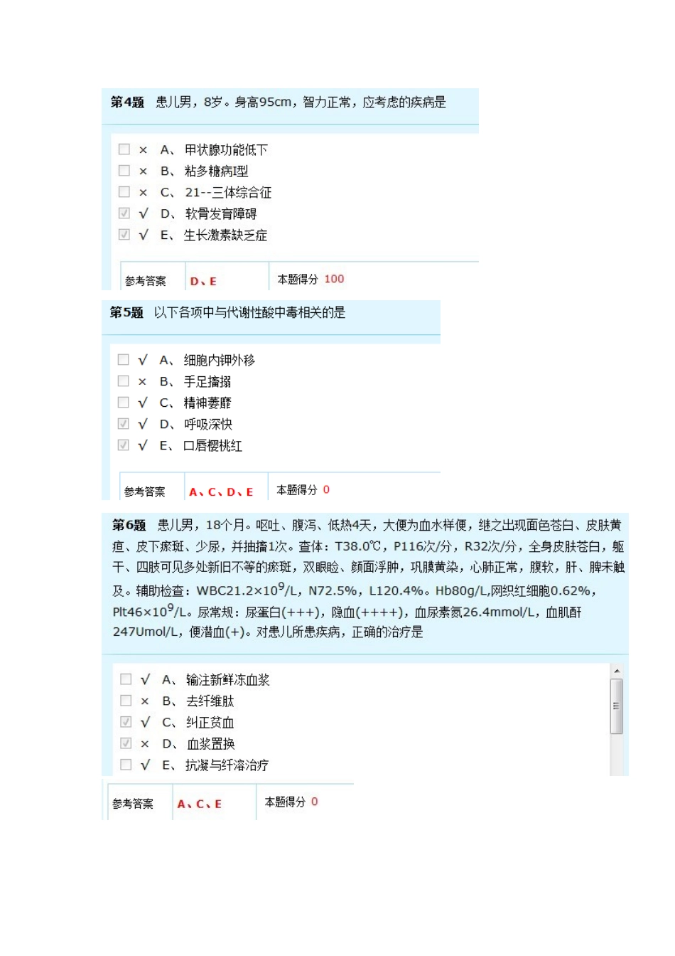 2025年儿科高级职称考试试题集_第2页