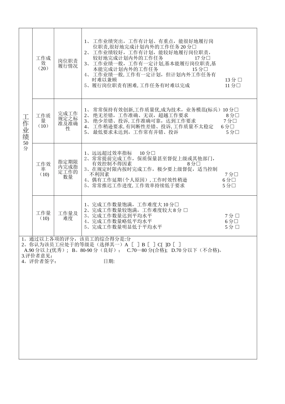 工作人员评价表_第3页