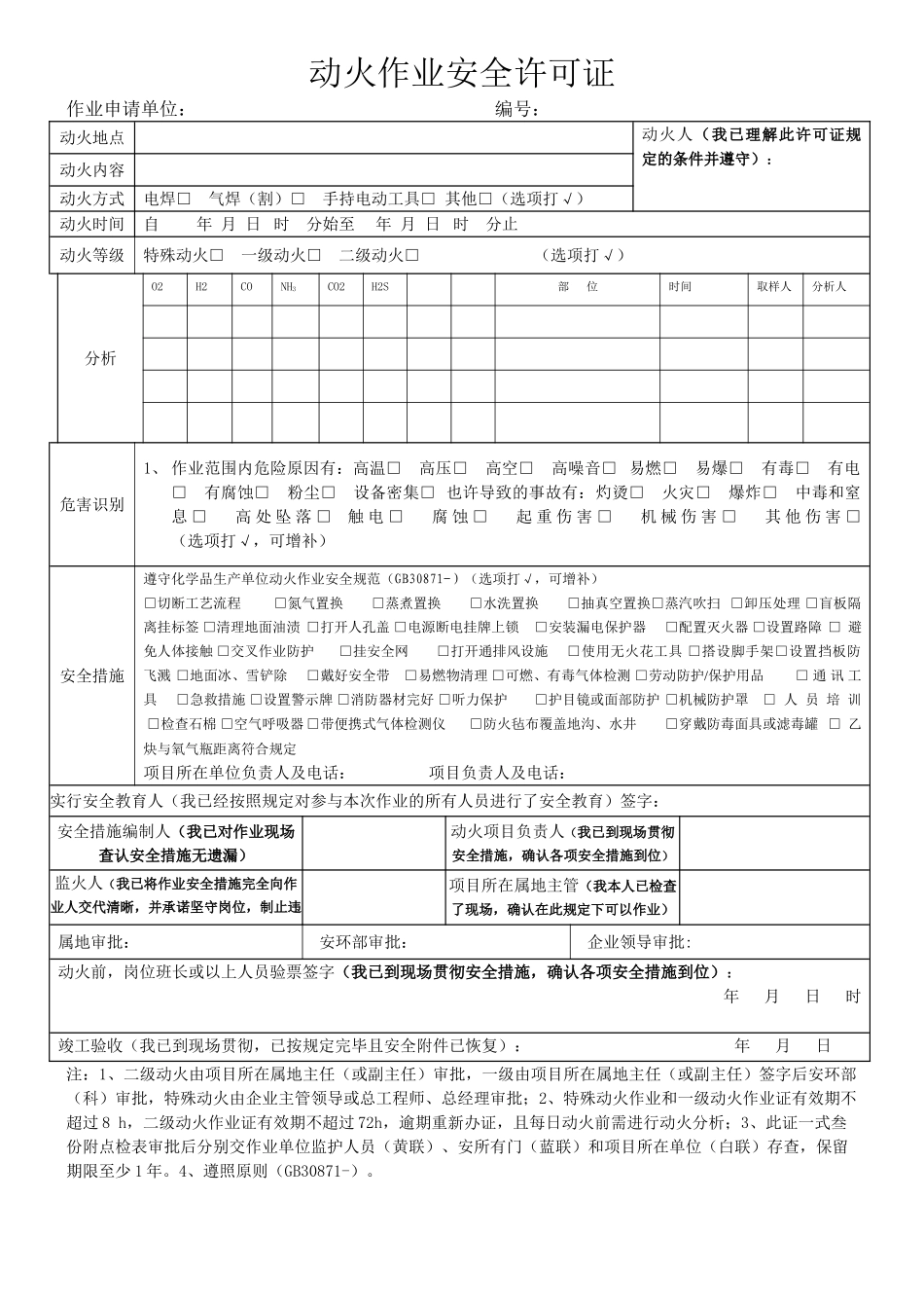 2025年新十大作业安全许可证_第1页