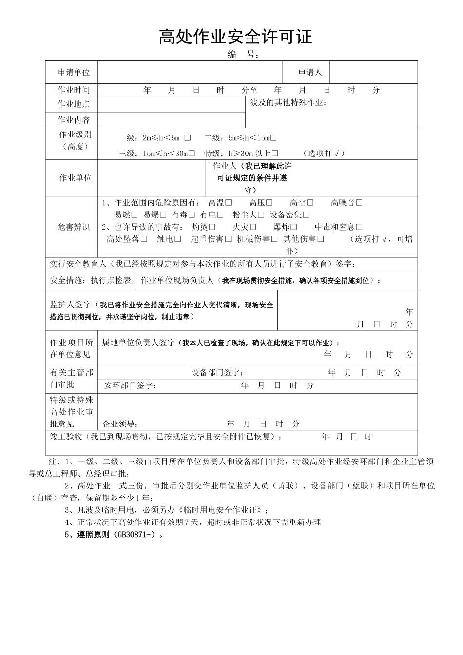 2025年新十大作业安全许可证_第3页