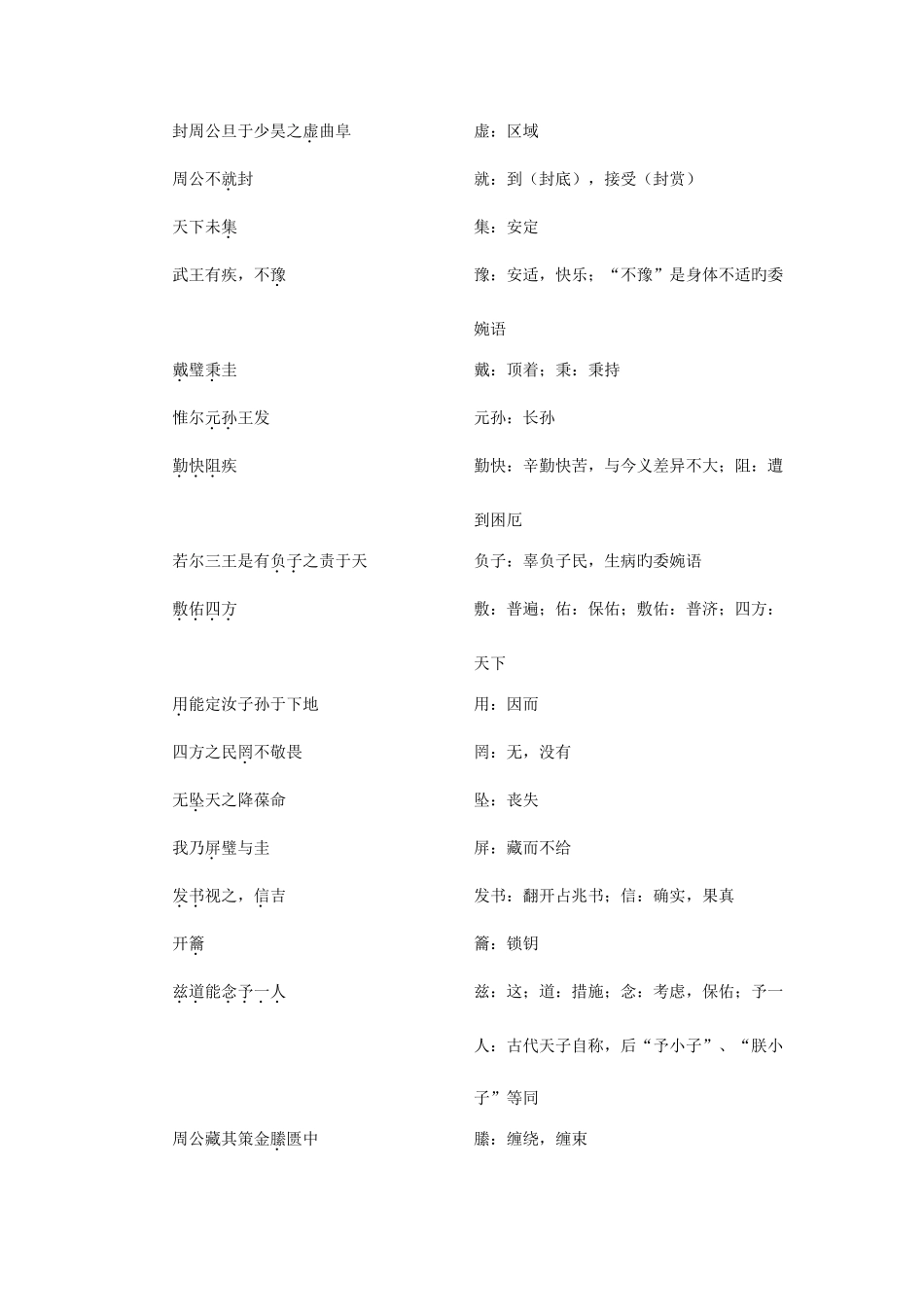 2025年鲁周公世家知识点最全_第2页