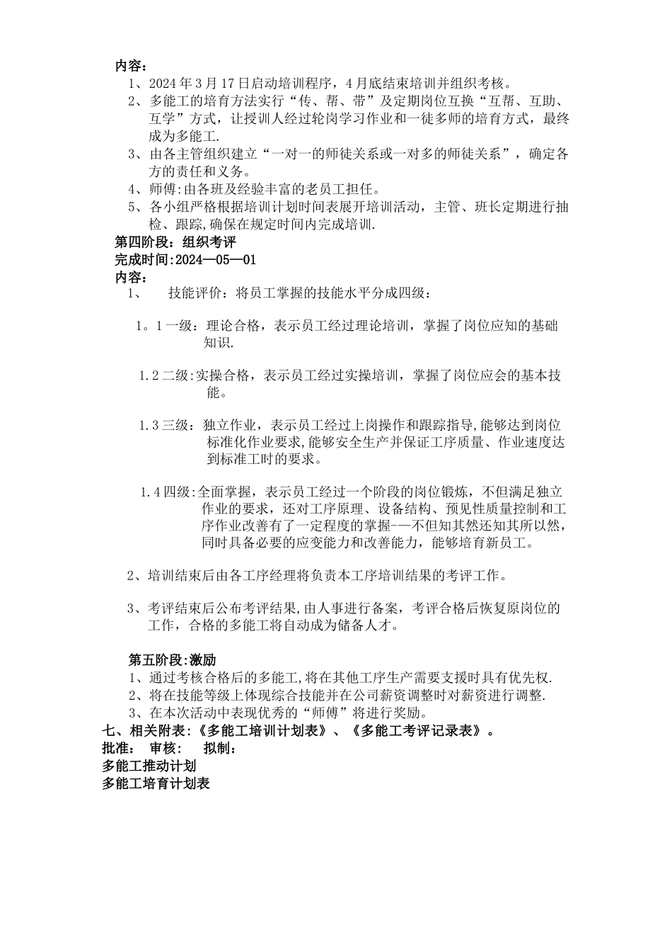 工厂多能工培养方案_第2页