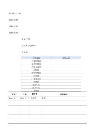 工厂无尘车间管理规定