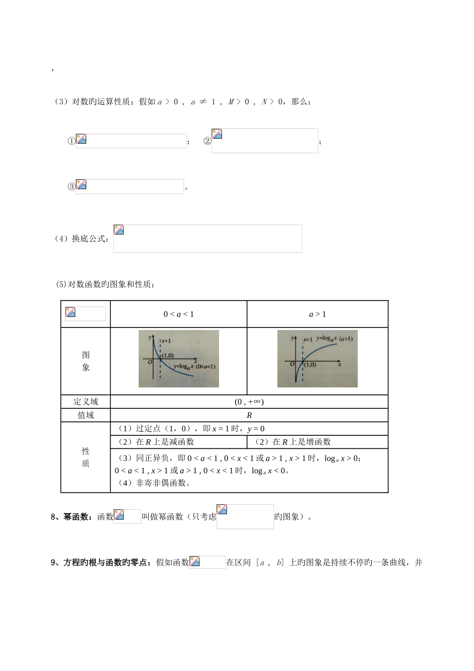 2025年高中数学学业水平考试知识点大全必修_第3页