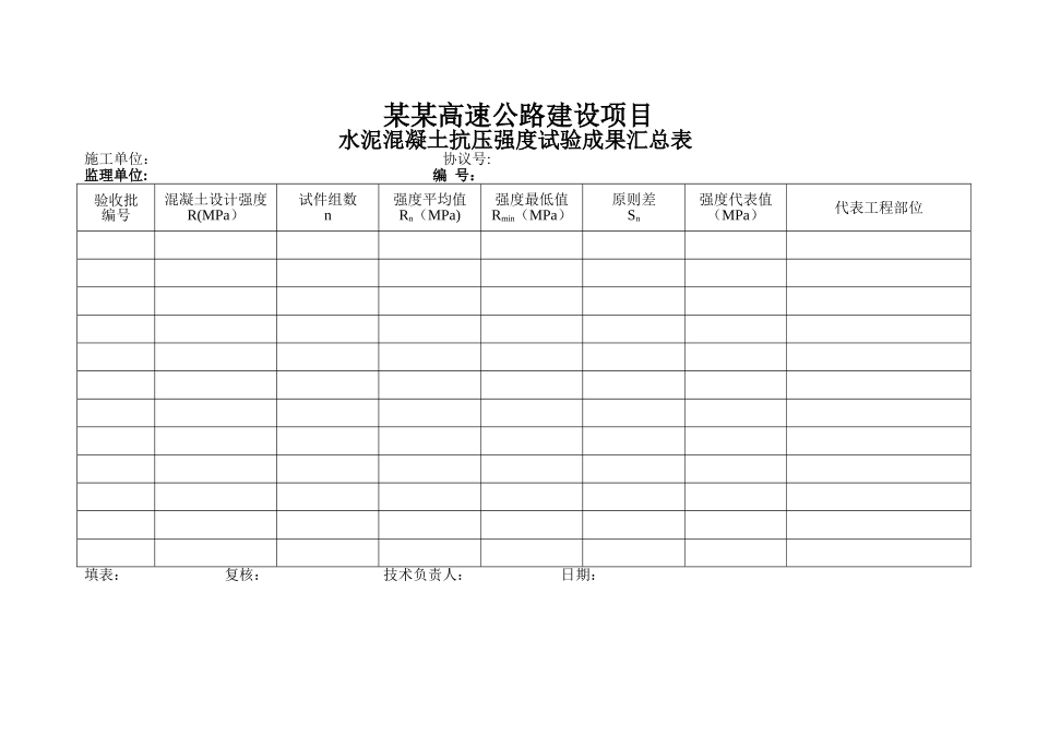 2025年桥梁工程施工资料整理方法及内容附全套表格_第2页