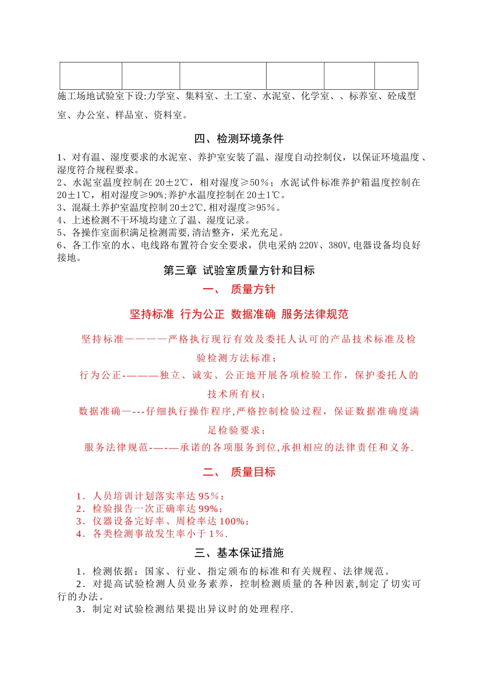 工地试验室质量手册_第2页