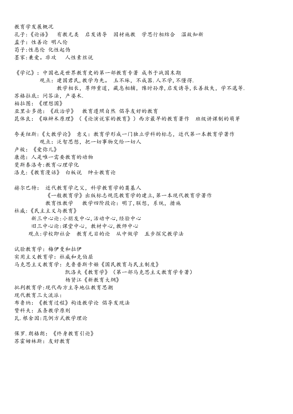 2025年教师招聘考试基础知识整理_第2页