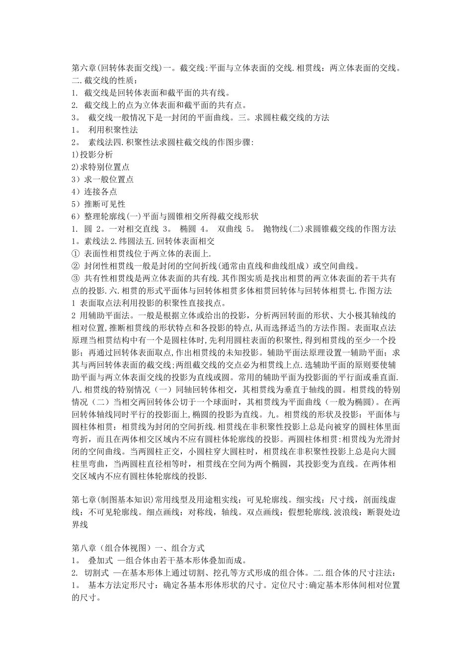 工程制图知识点_第2页