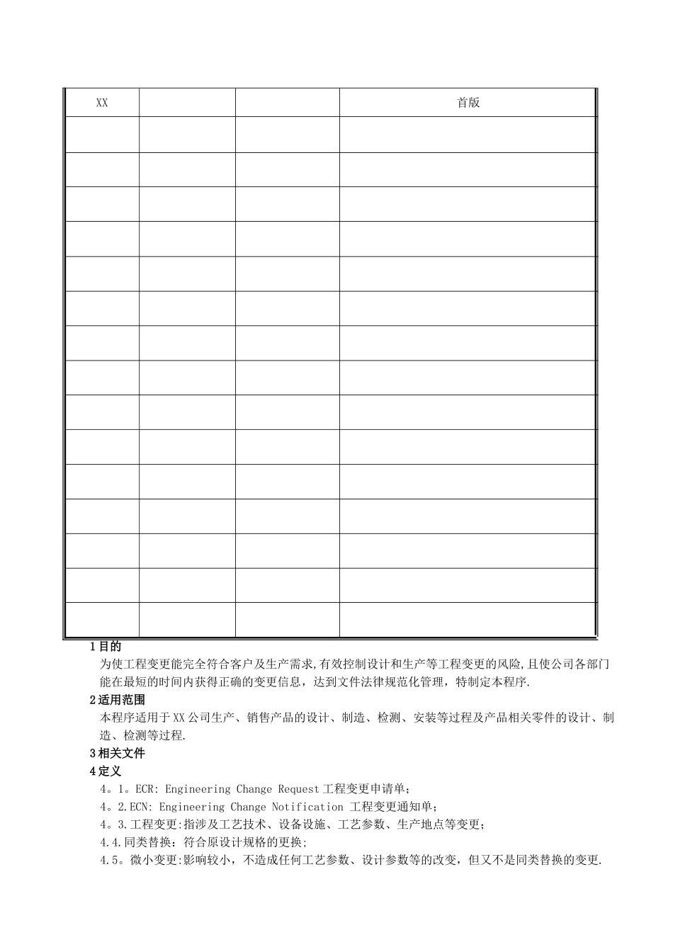 工程变更控制程序_第2页