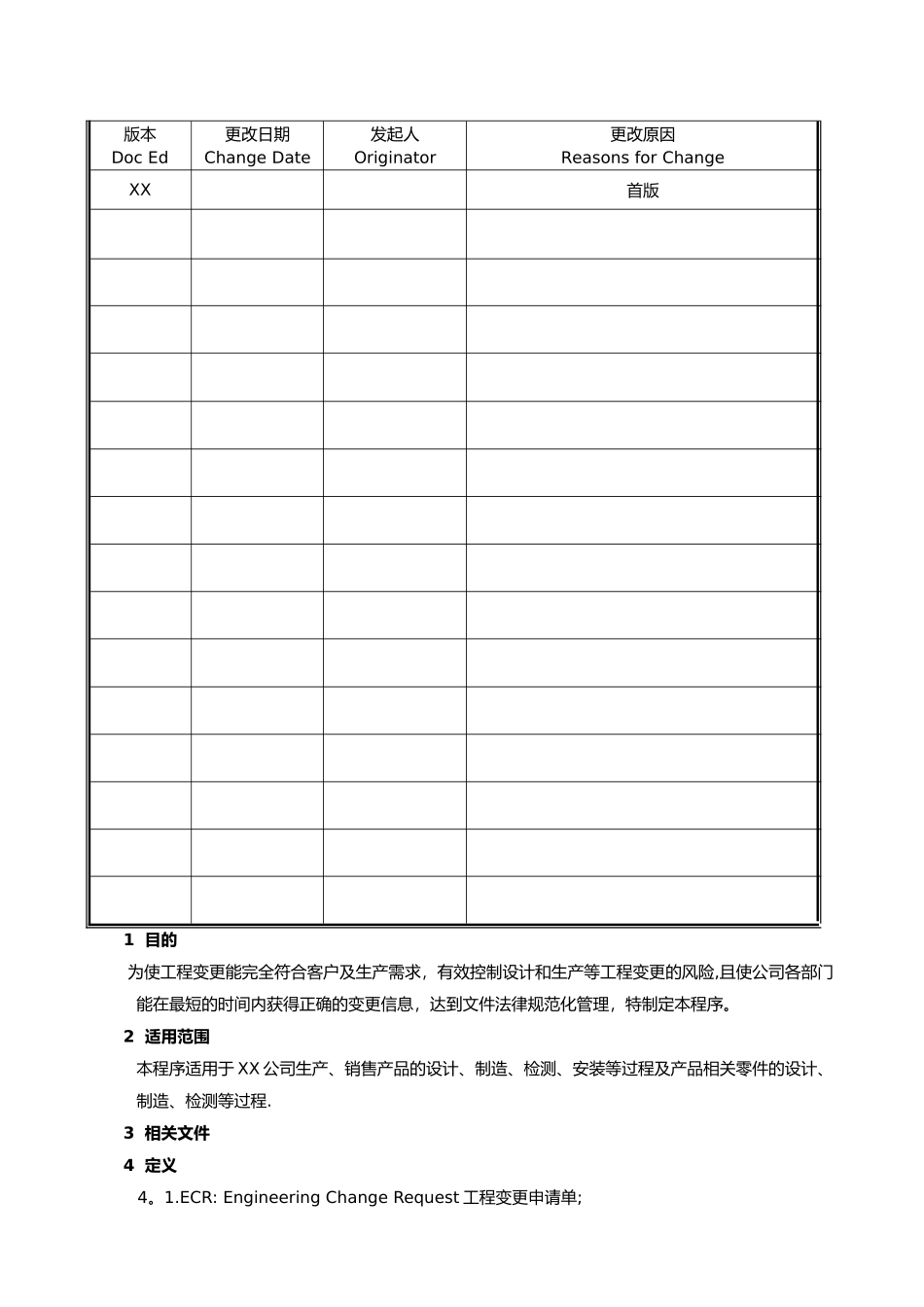 工程变更控制程序文件_第2页