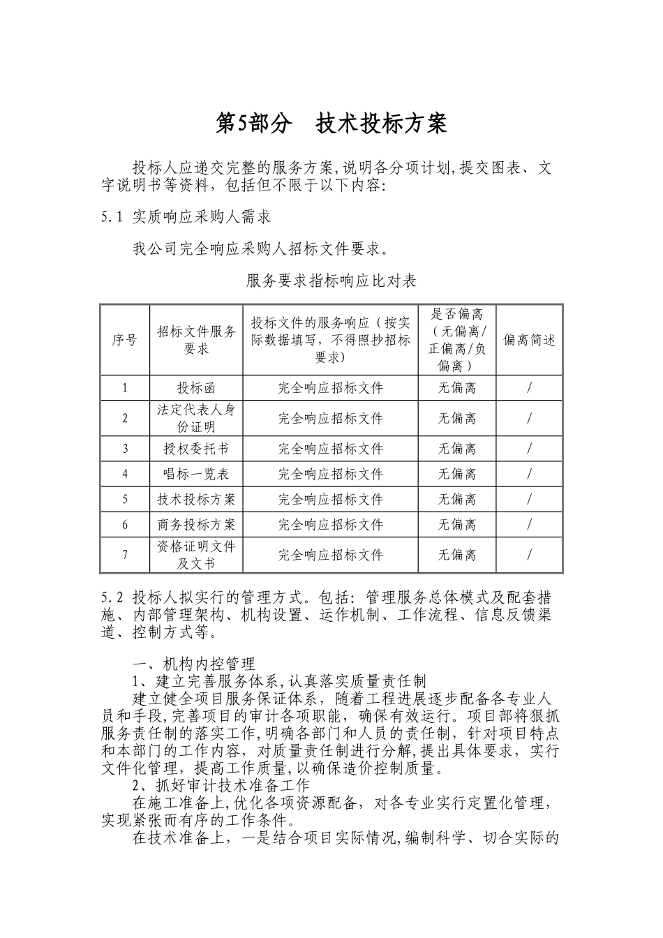 工程审计方案_第1页