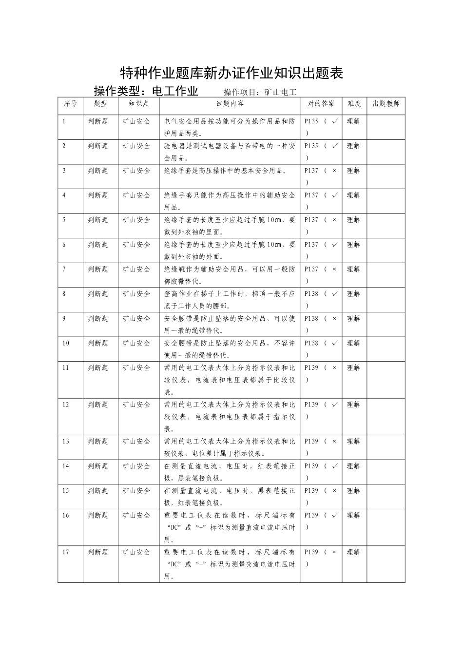 2025年矿山电工题库_第1页