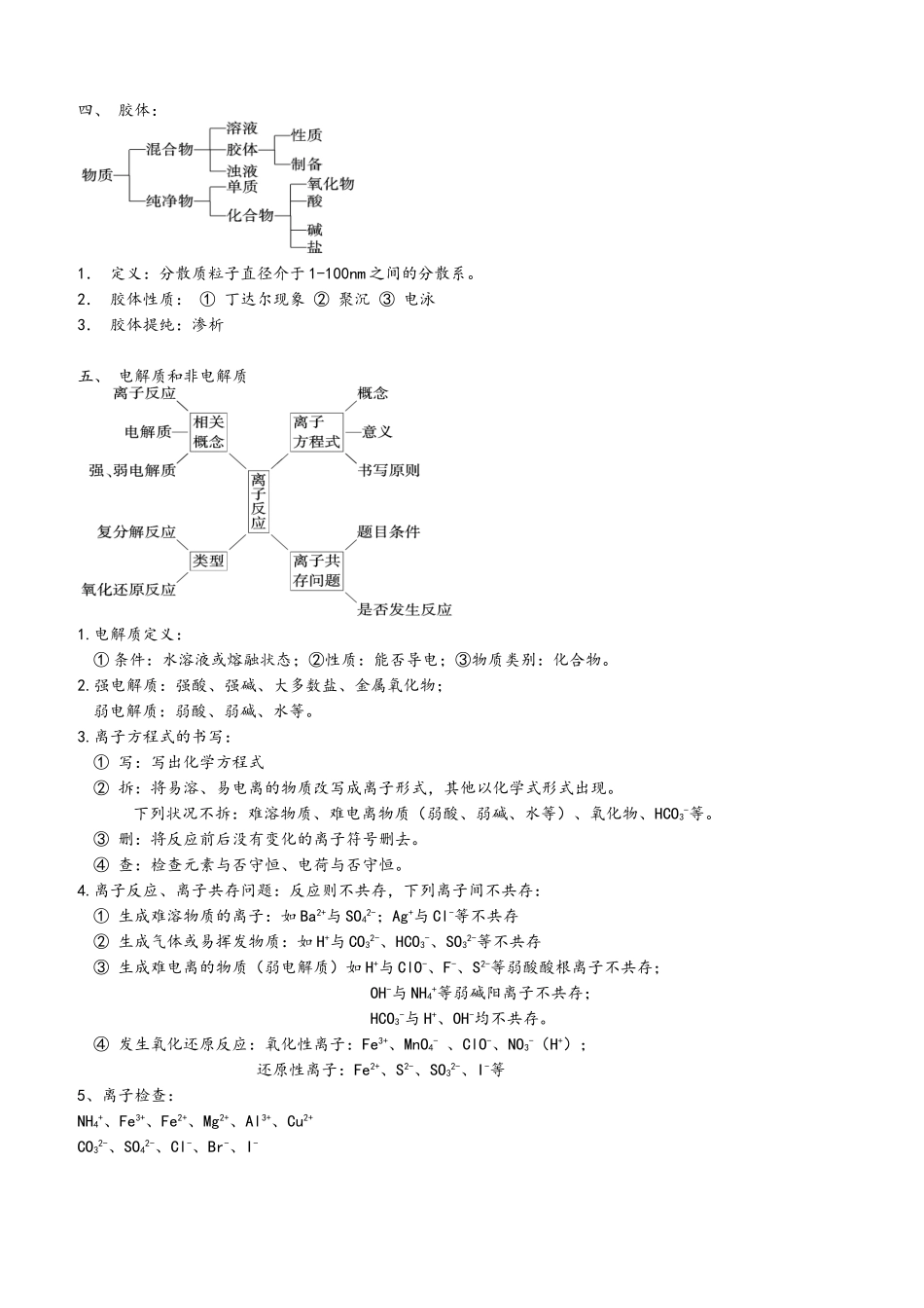 2025年鲁科版高中化学必修1知识点总结_第3页