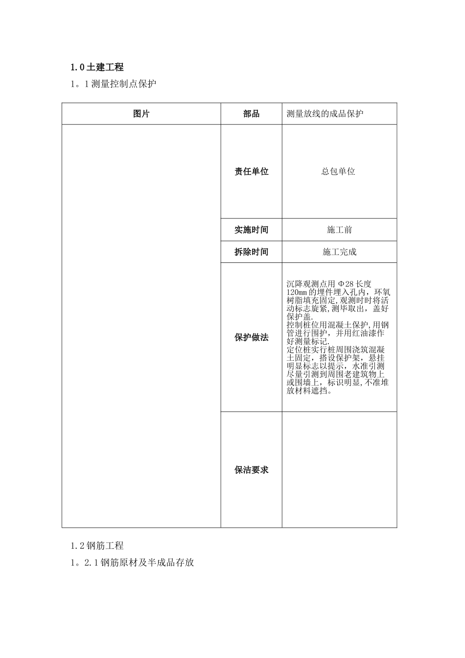 工程成品保护标准_第1页