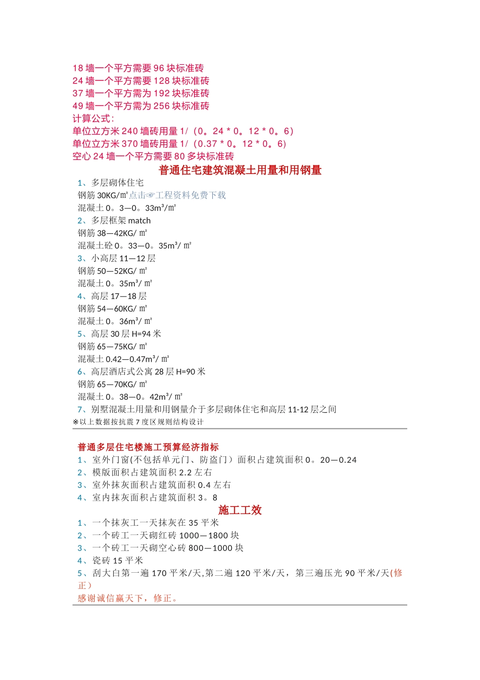 工程施工劳务承包价格_第3页