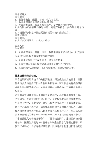 2025年高级程序员工作职责