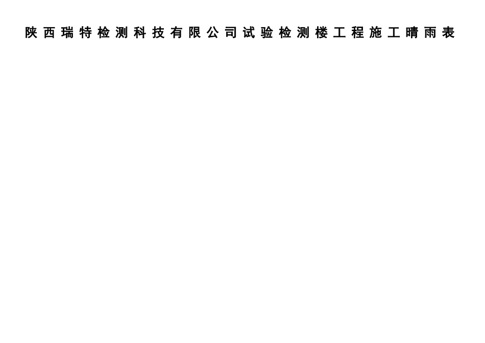 工程施工晴雨表_第1页