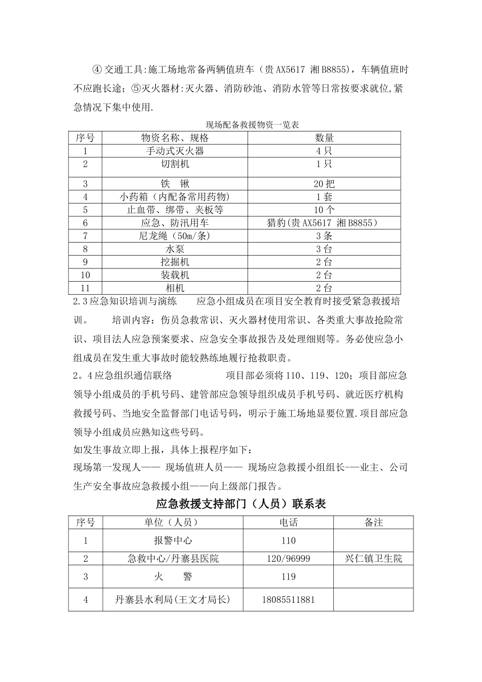 工程施工现场安全事故应急预案_第3页