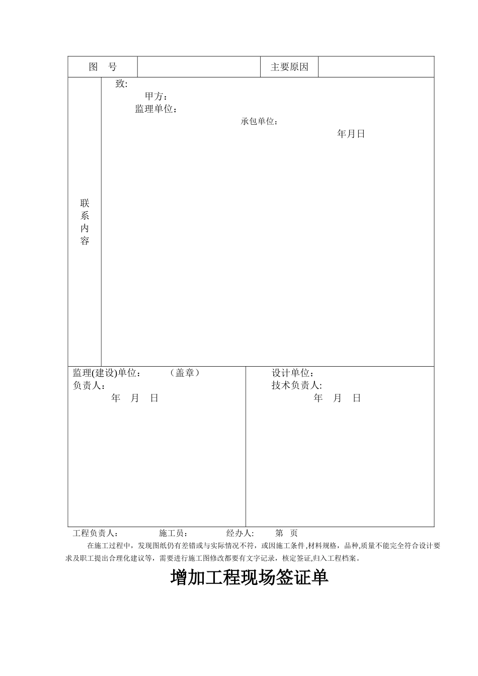 工程施工联系单范本_第3页