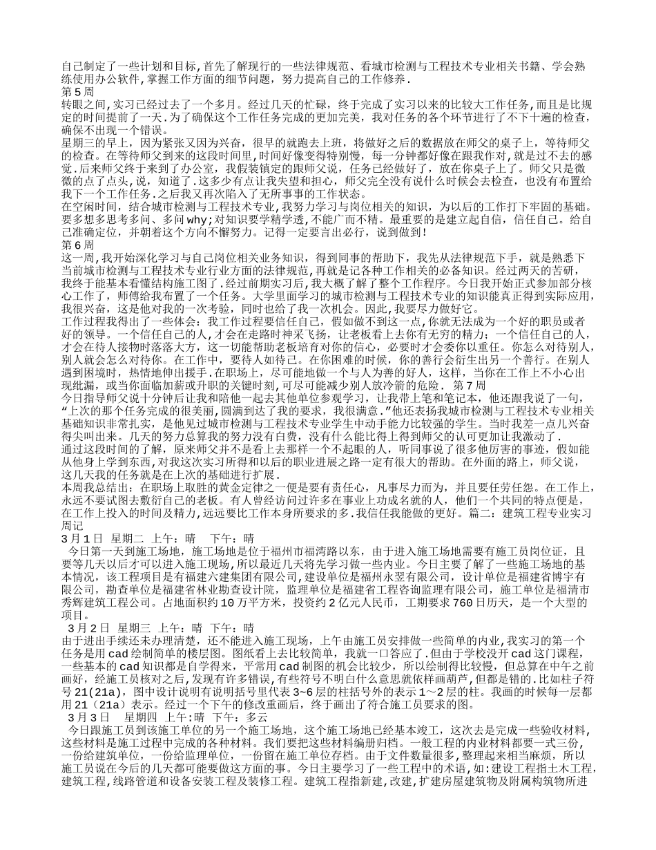 工程检测实习周记_第2页