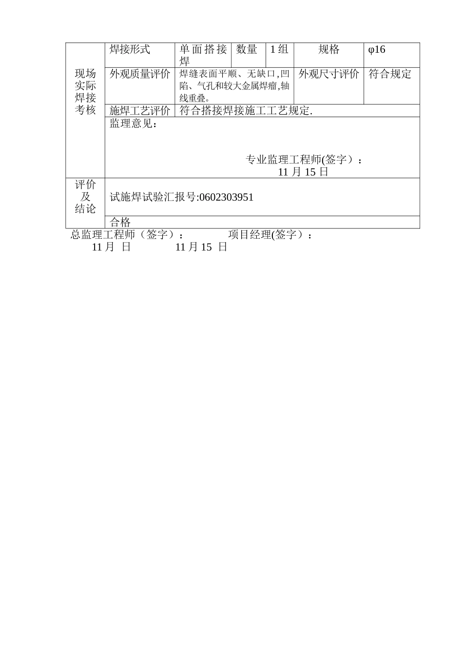 2025年泵站全套资料p报验资料电焊工进入施工现场施焊审查记录试卷教案_第2页