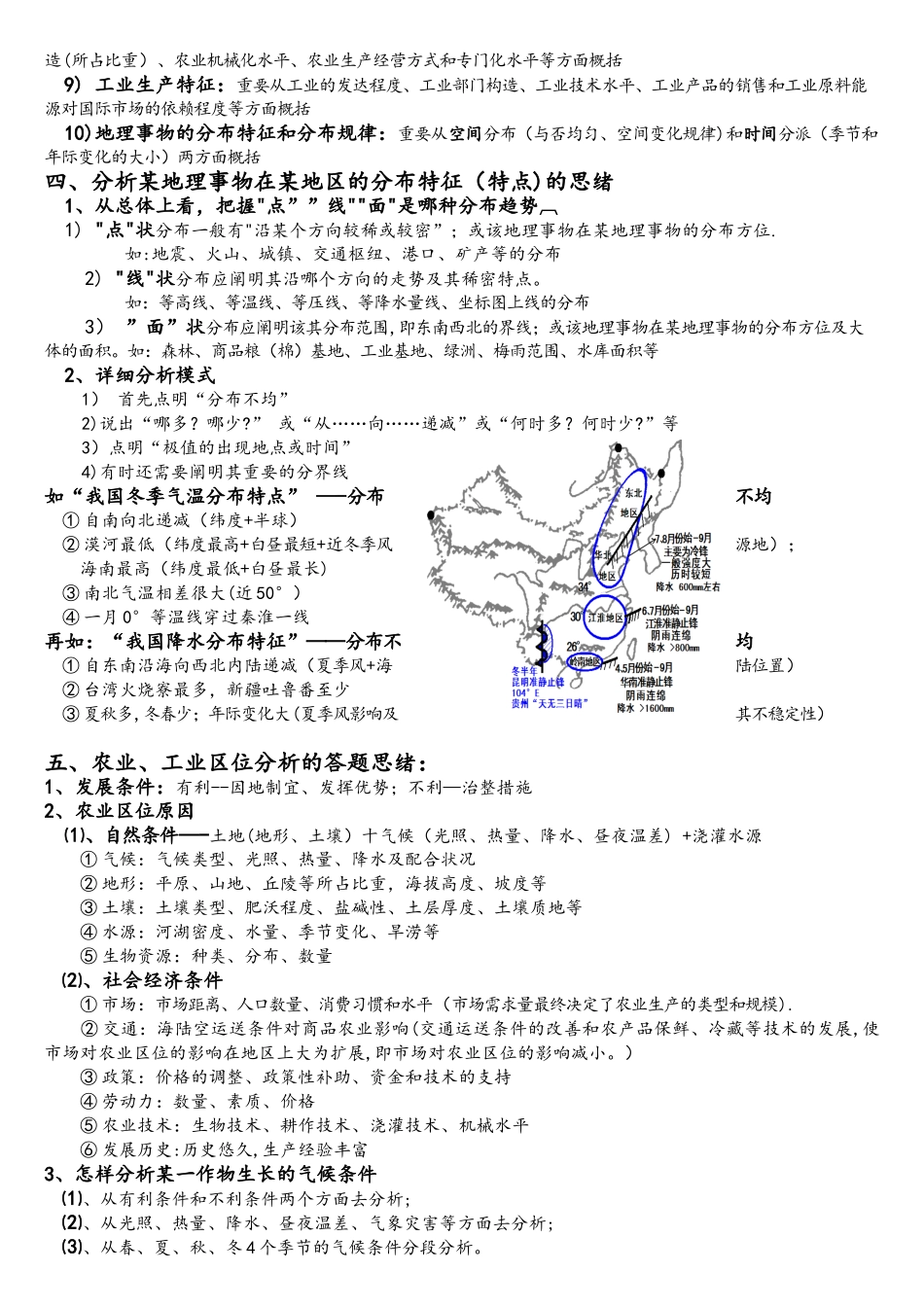 2025年地理考前强化记忆_第2页