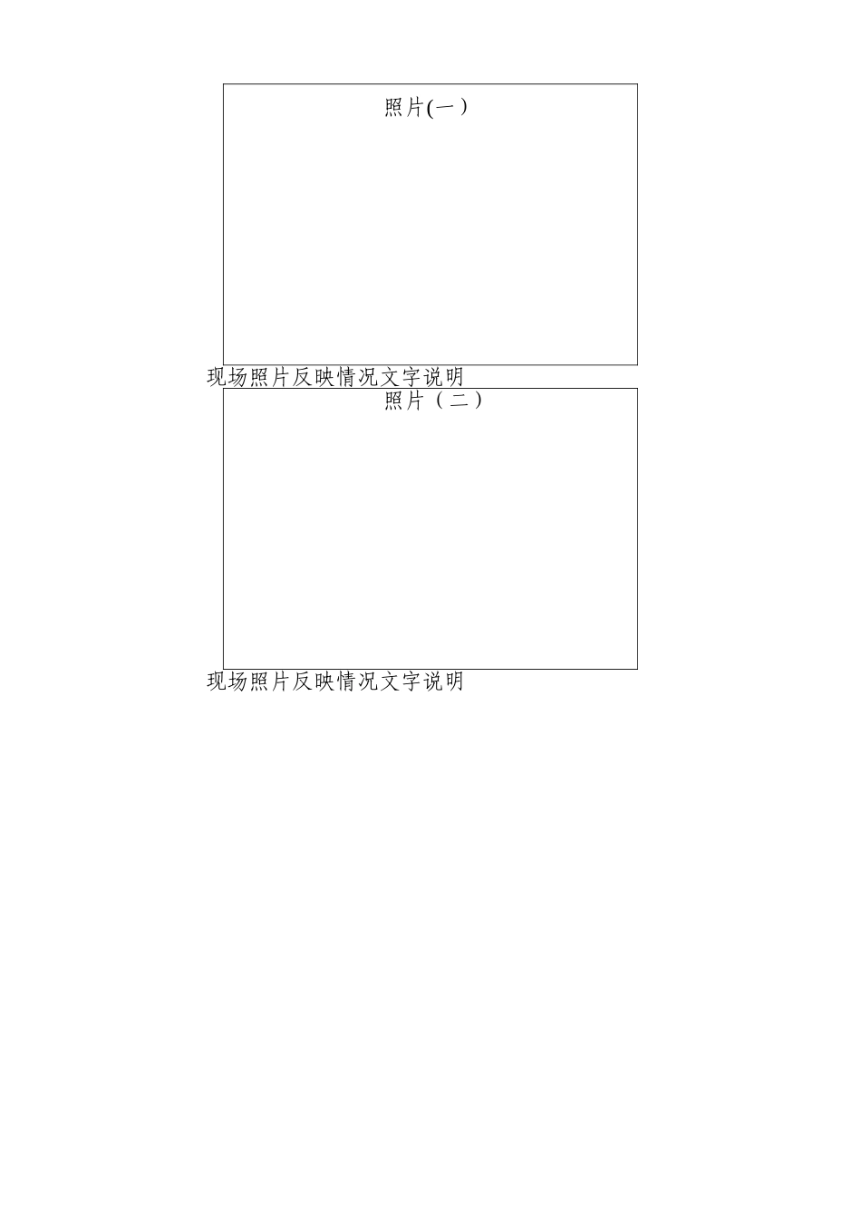 工程现场踏勘情况记录表_第2页