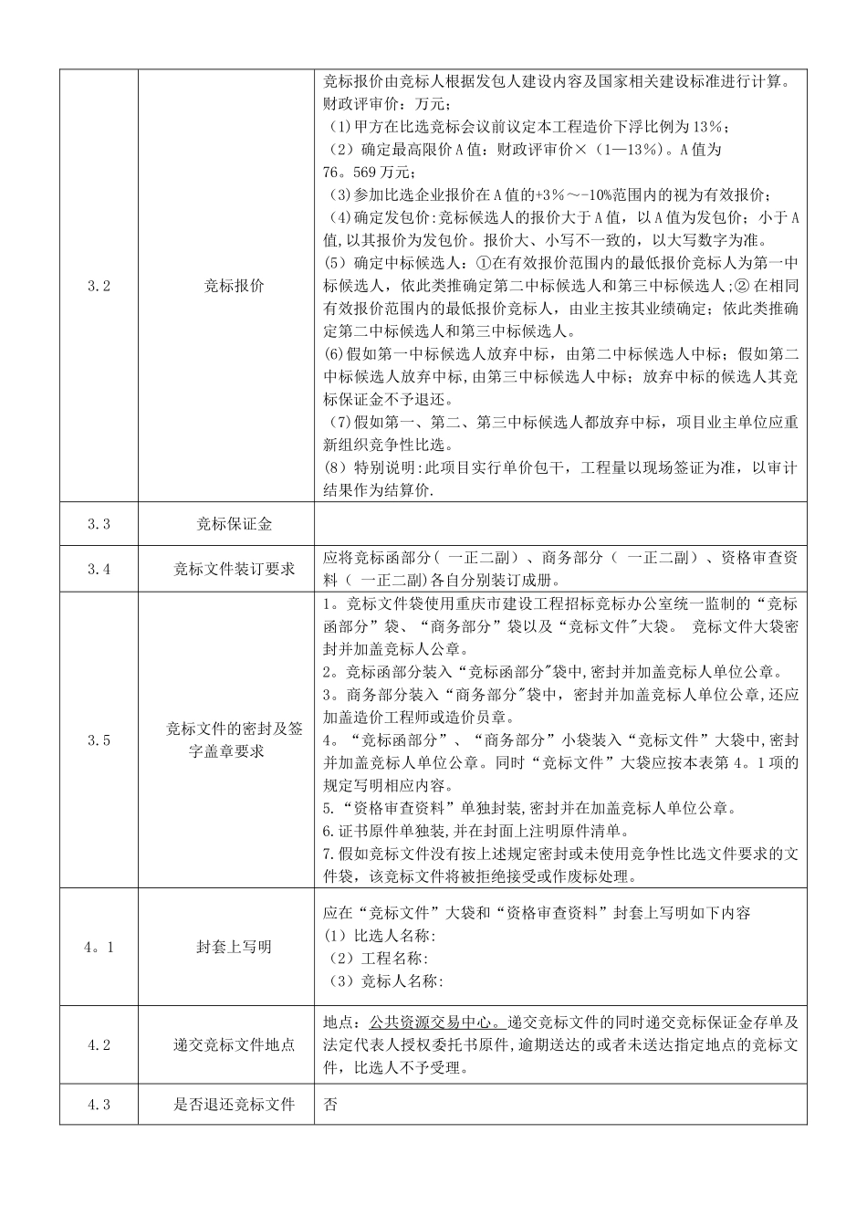 工程竞争性比选文件样本_第3页