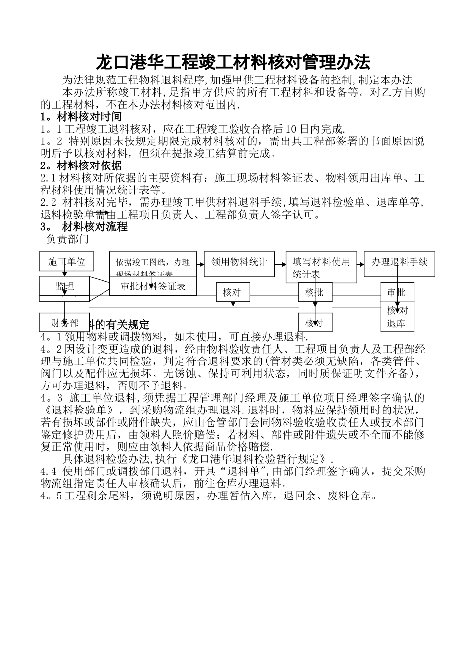 工程竣工材料核对管理办法_第1页