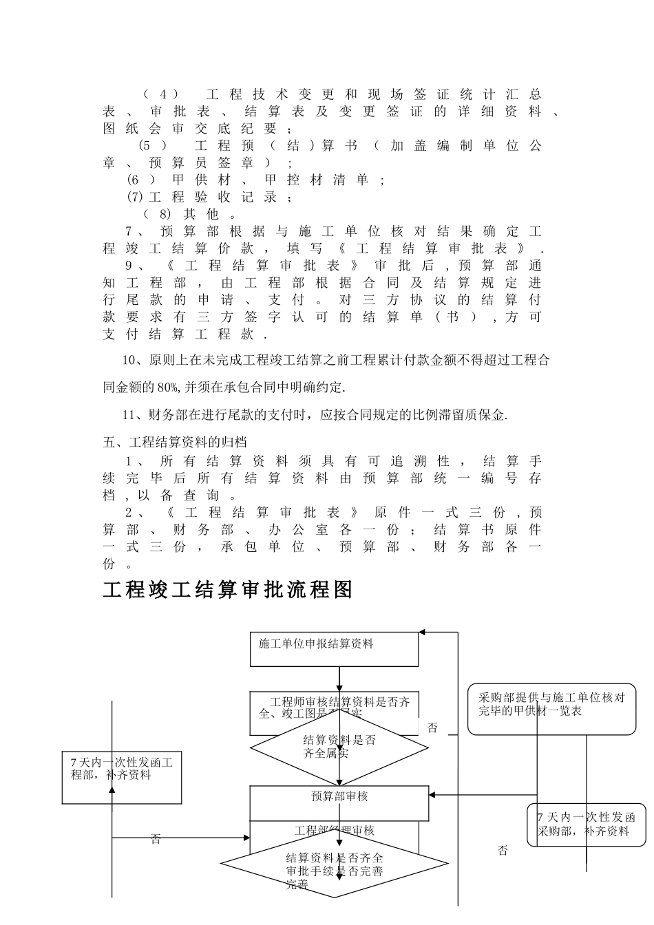 工程竣工结算管理制度_第2页