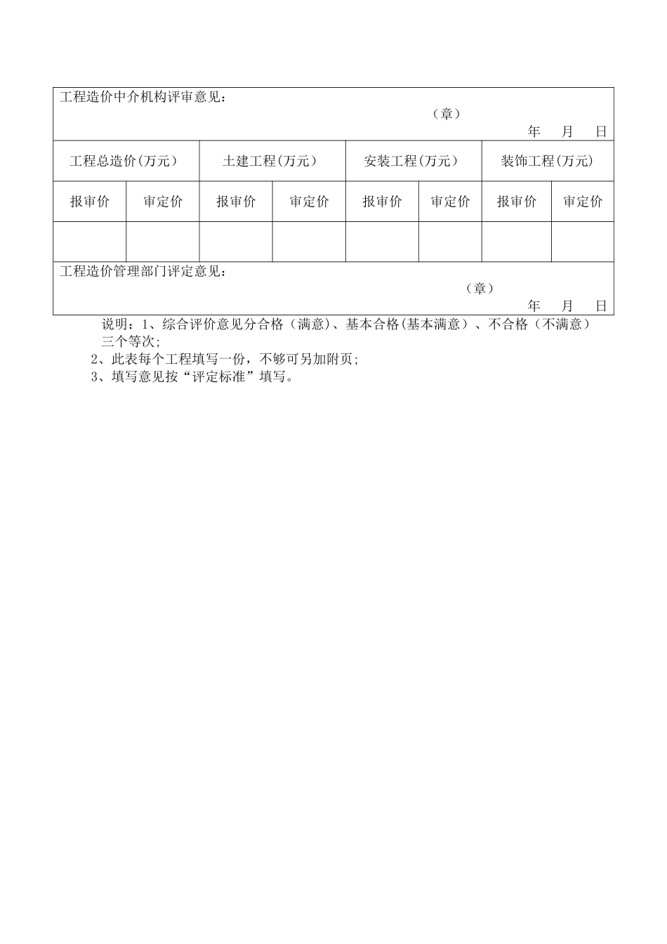工程竣工验收单样本_第3页