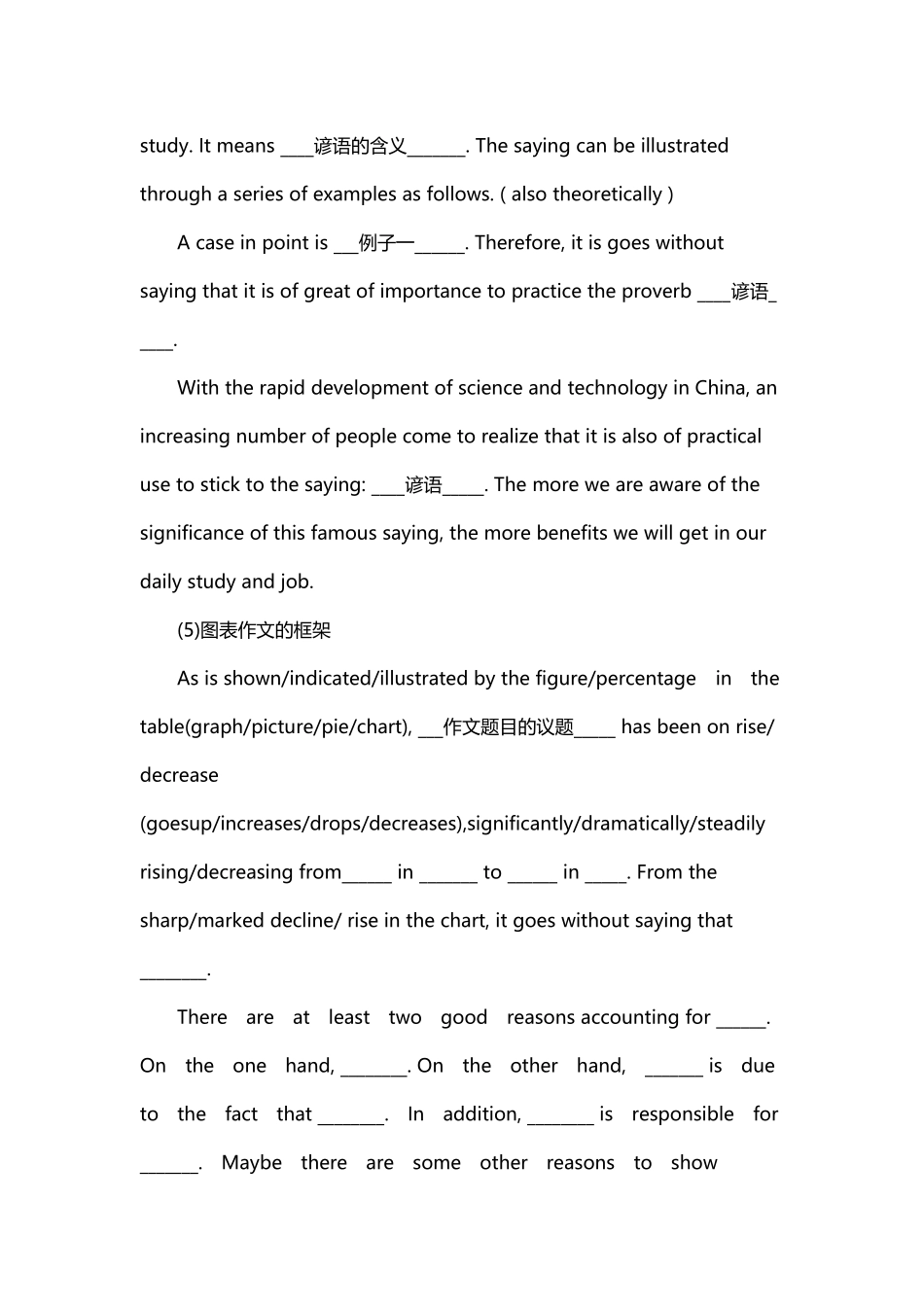 2025年考博英语作文各类型模板_第3页