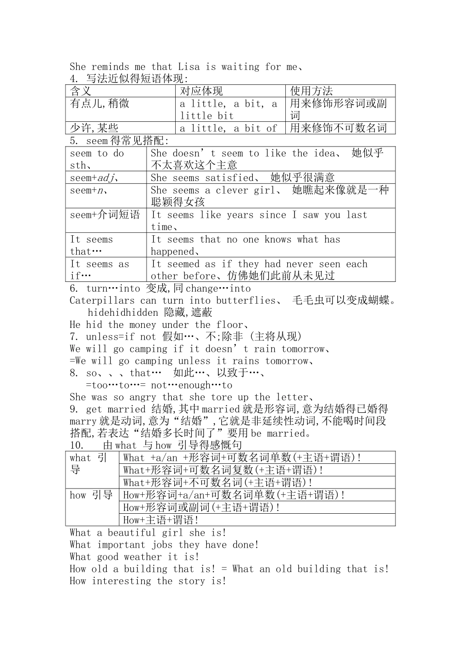 2025年人教版八年级英语下册第六单元知识点_第2页