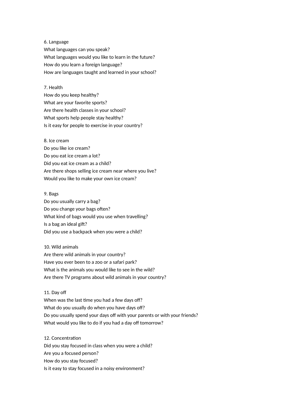 2025年雅思口语58月题库全文_第2页