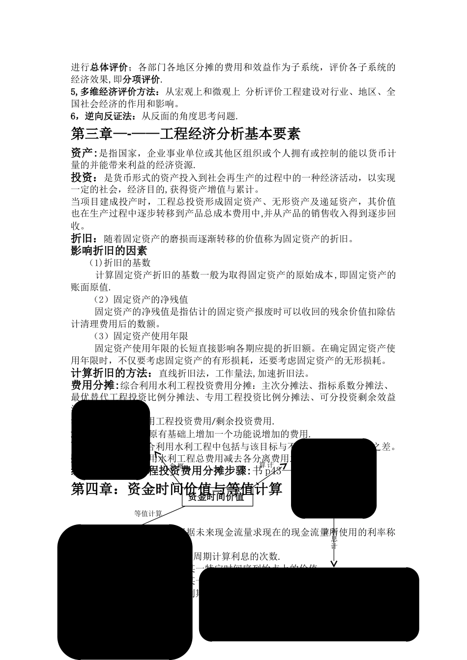 工程经济学复习总结_第2页