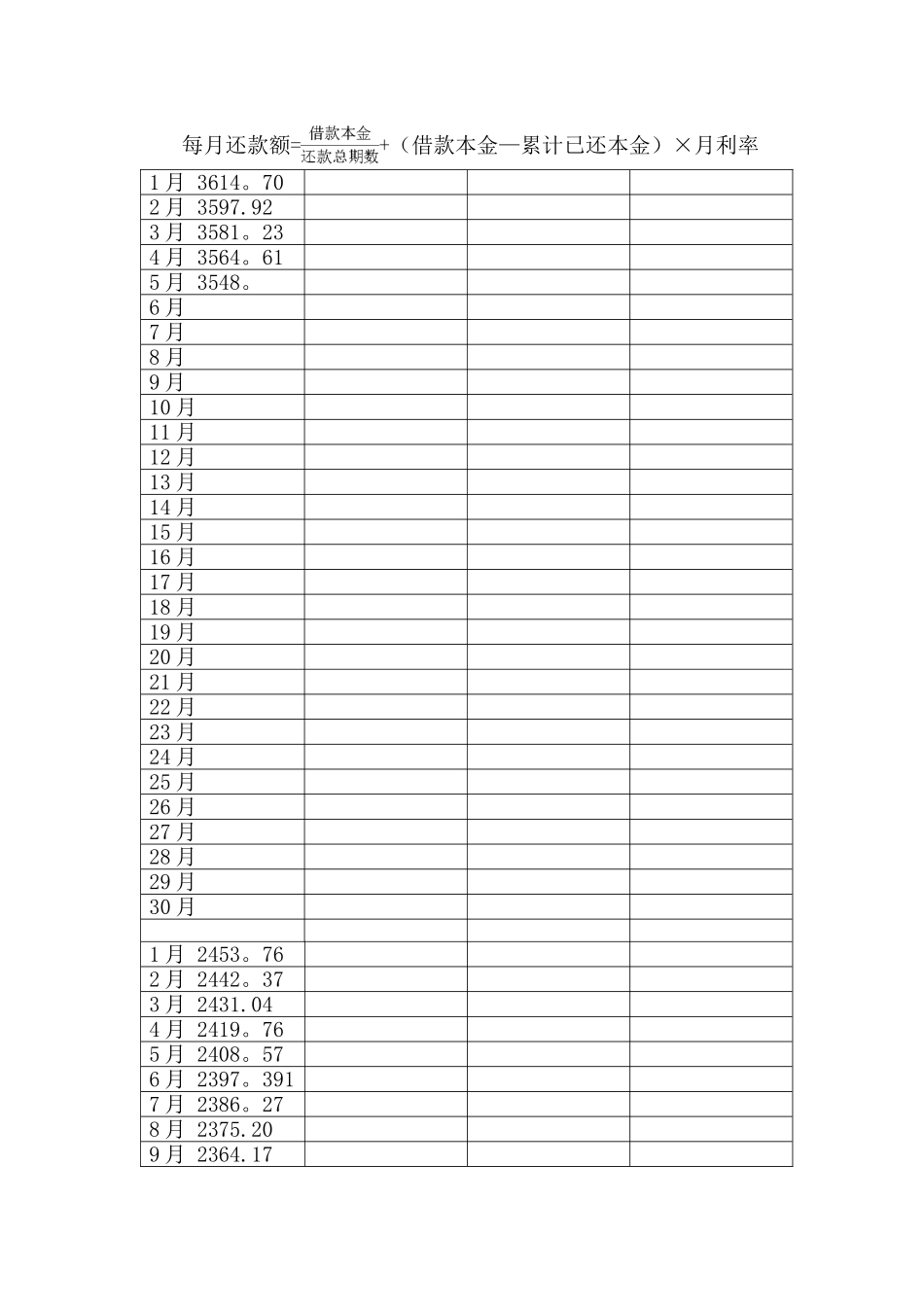 工程经济学课程设计_第2页