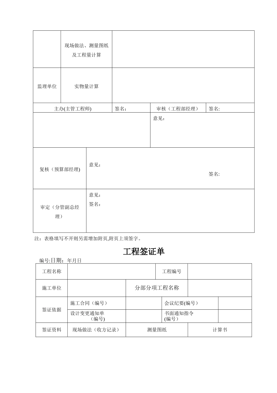 工程经济签证管理办法_第3页