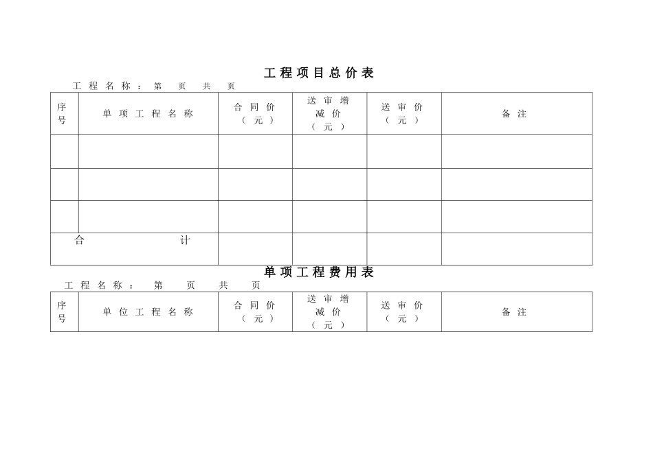 工程结算书范文_第3页