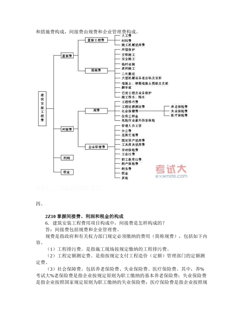 2025年二级建造师《施工管理》名师整理汇总_第3页
