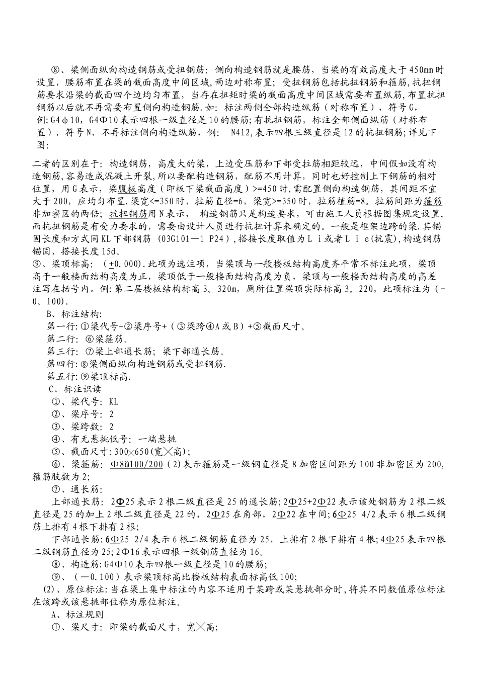 工程识图之平法标注_第2页