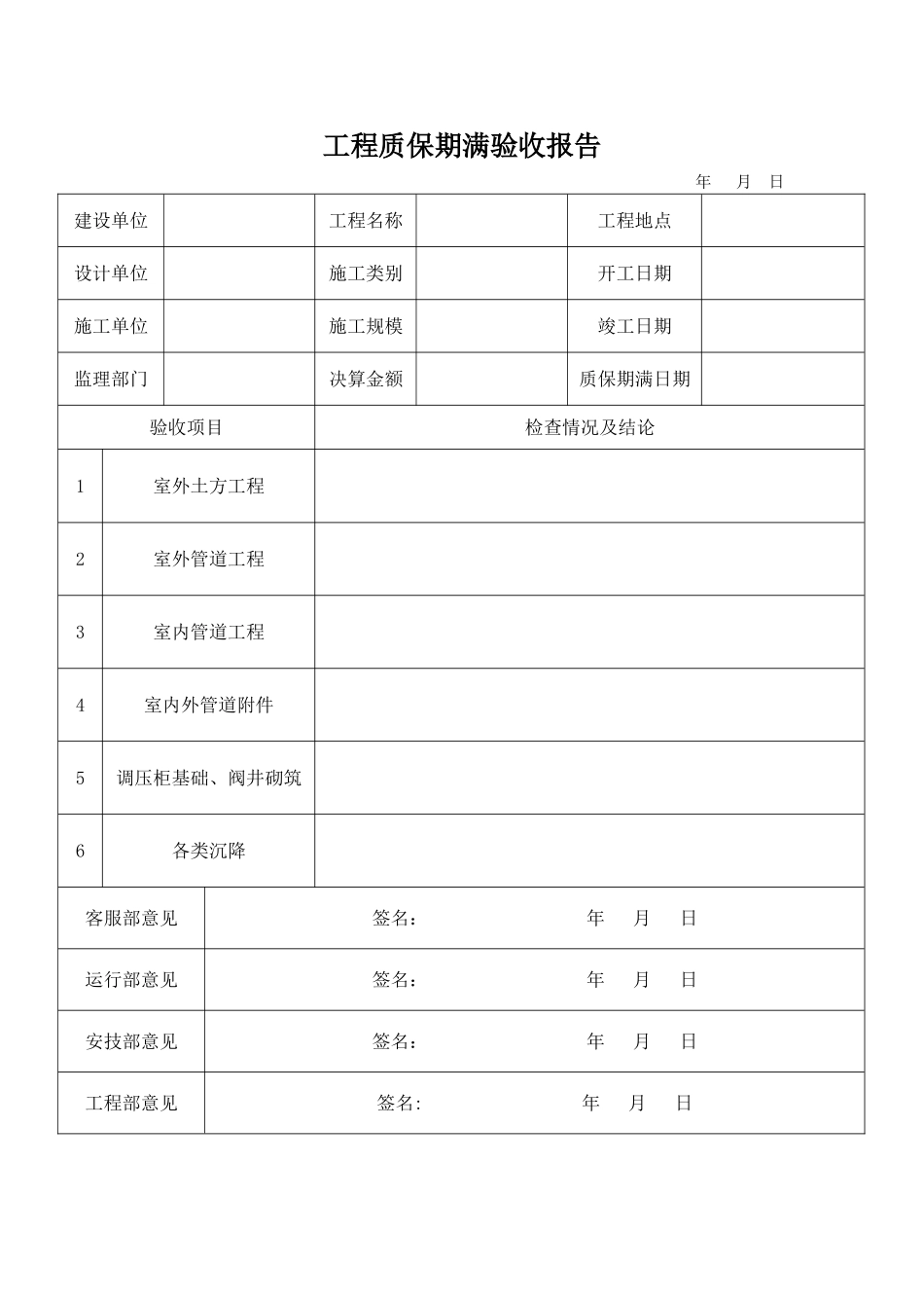 工程质保期满验收证书_第2页