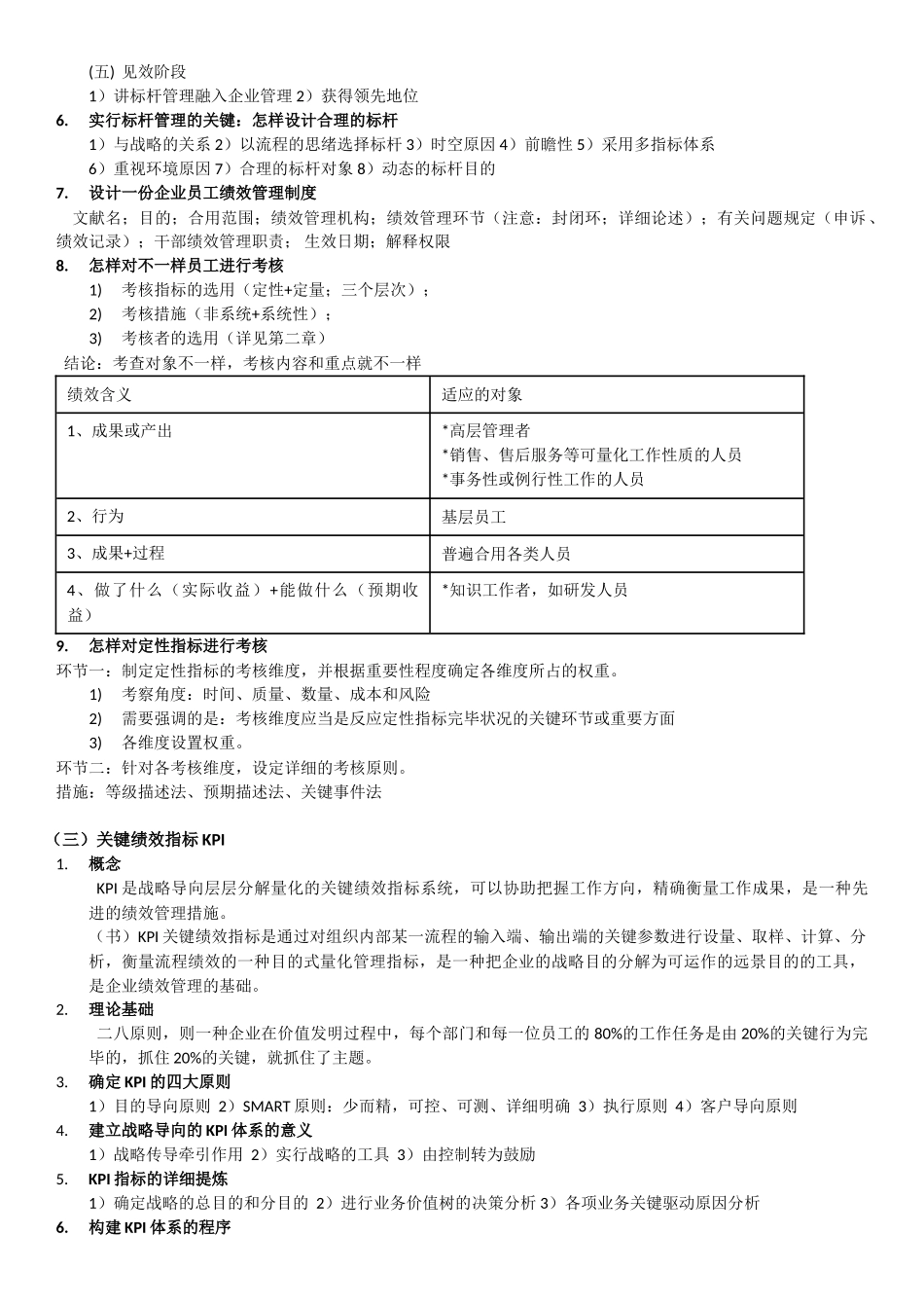 2025年绩效管理考试大纲_第3页