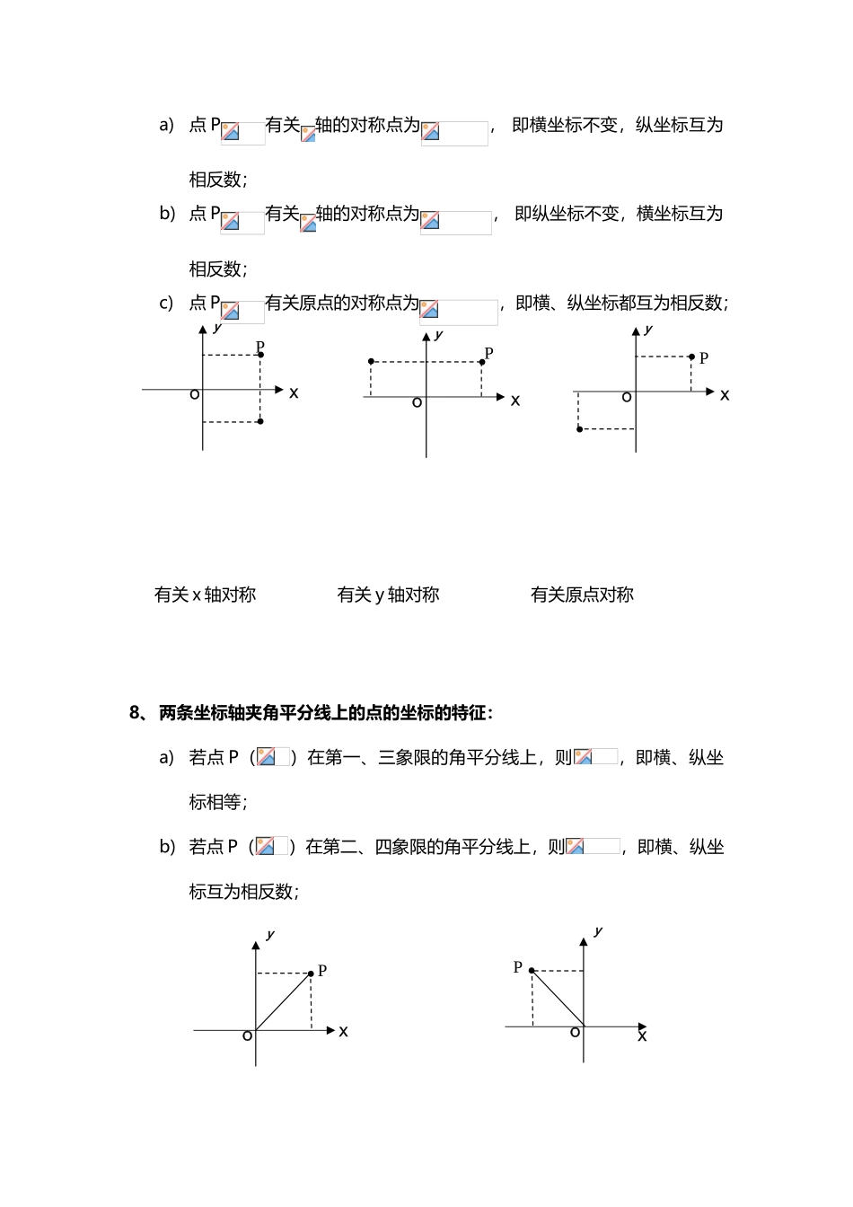 2025年平面直角坐标系知识点题型最全面总结_第3页
