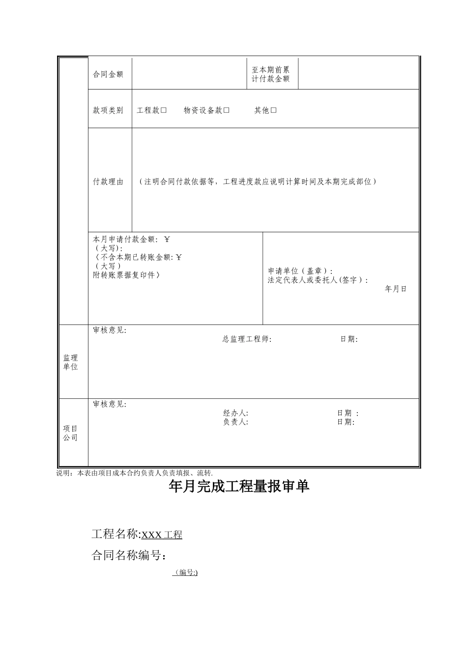工程进度款申请格式_第2页