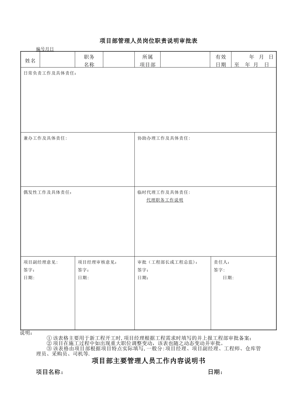 工程项目管理表格模板.doc_第3页