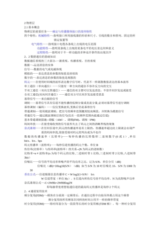 2025年计算机网络知识点总结