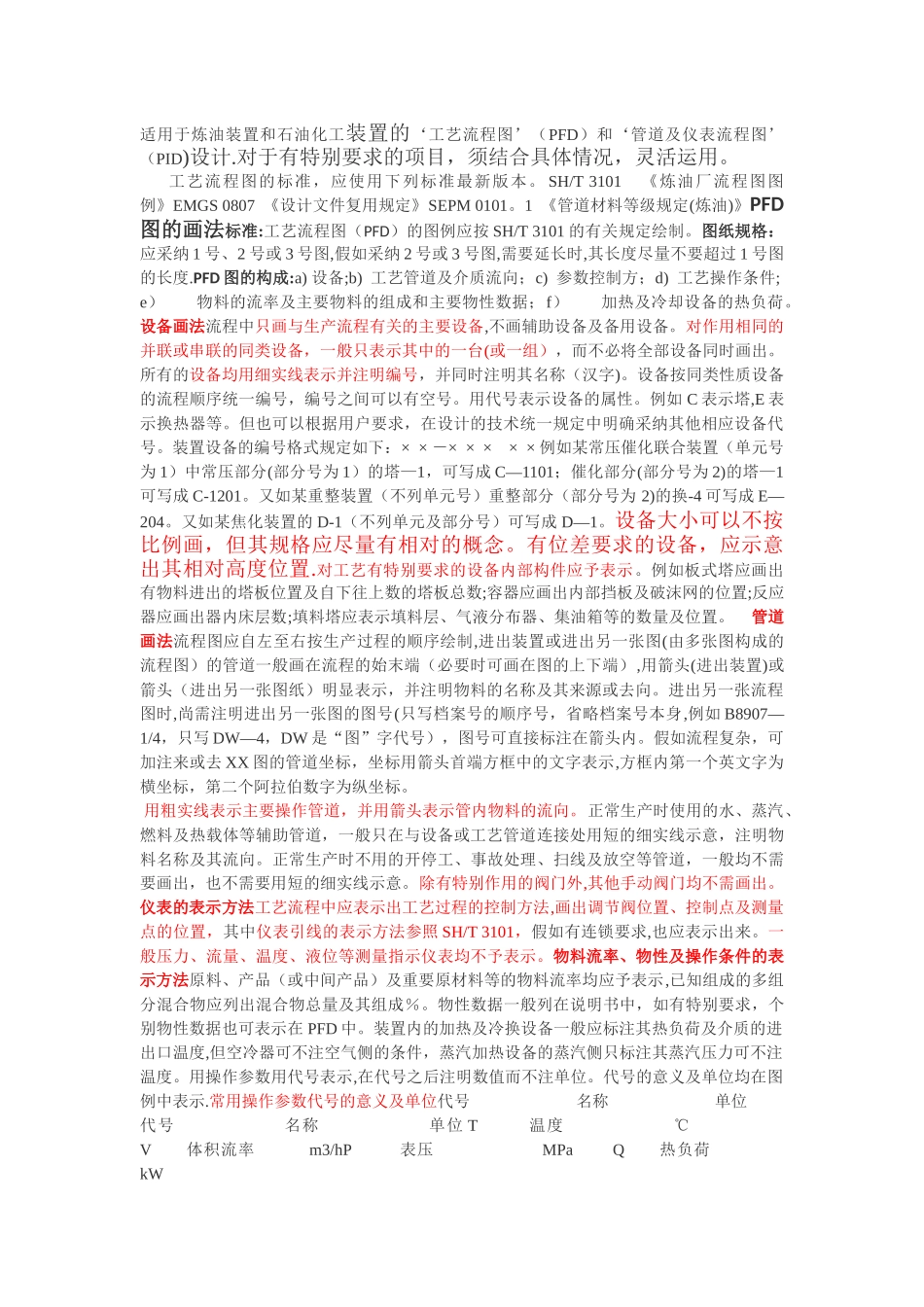 工艺流程图的绘制方法——PFD图-Word-文档_第1页