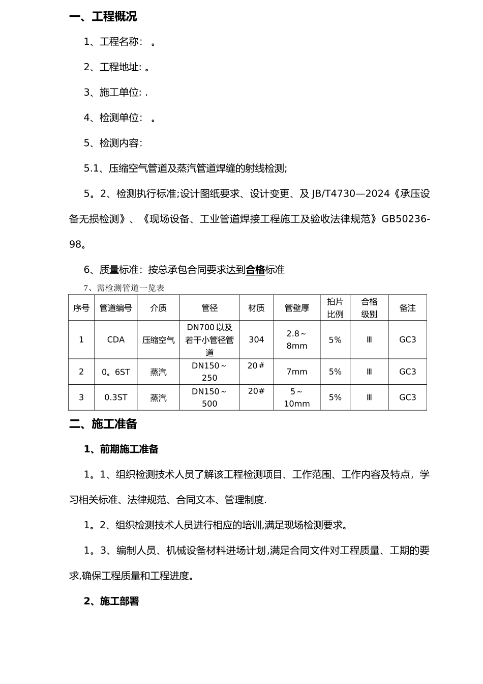 工艺管道无损检测方案_第2页